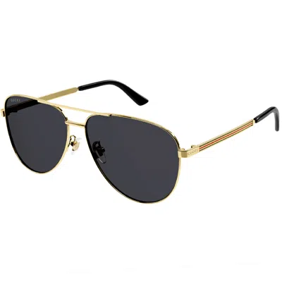 Gucci Gg1233sa 001 Sunglasses Gold