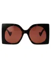 Gucci Gg1254s Havana Sunglasses In 002 Havana Havana Brown