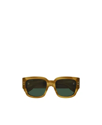 Gucci Gg1261s Square-frame Sunglasses In Black