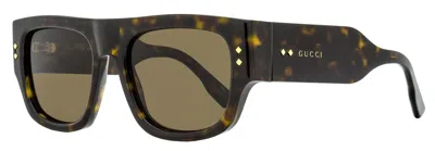 Gucci Gg1262s Flat-top Tortoiseshell Sunglasses In Multi
