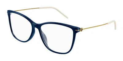 Gucci Gg1272o Women's Glasses, Blue, Size 53