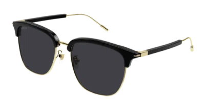 Pre-owned Gucci Gg1275sa-001 Clubmaster Black In Gray