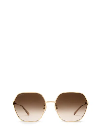 Gucci Gg1285sa Gold Sunglasses