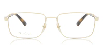 Gucci Gg1291o Men's Glasses, Gold, Size 55