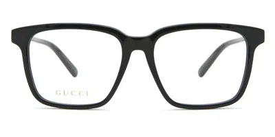 Gucci Gg1293oa Asian Fit Men's Glasses, Black, Size 54
