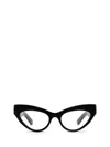 Gucci Cat-eye Frame Glasses In Black
