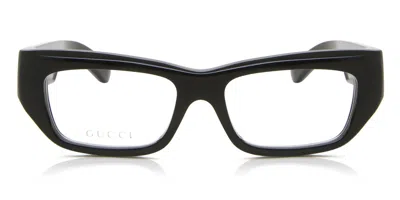 Gucci Gg1297o Men's Glasses, Black, Size 53