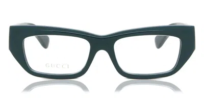 Gucci Gg1297o Men's Glasses, Green, Size 53 In Multi