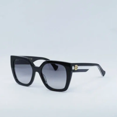 Pre-owned Gucci Gg1300s 004 Black/gray Gradient 55-19-145 Sunglasses Authentic