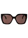 Gucci Gg1300s 002 Square Sunglasses In 002 Havana Havana Brown