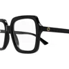 Gucci Gg1318o-001 Black-black-transparent In Black-black-transparent
