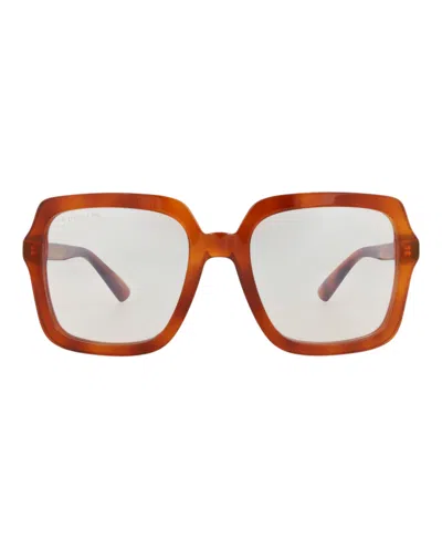 Gucci Gg1318s Sunglasses In Transparent