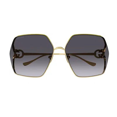 Gucci Gg1322sa 001 Sunglasses Sunglasses In Gray