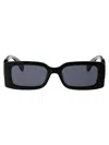 Gucci Womens Black Gg1681s Cat-shape Acetate Sunglasses In 001 Black Black Grey