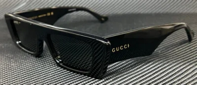 Pre-owned Gucci Gg1331s 001 Black Grey Men's Small 54 Mm Sunglasses In Gray