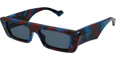 Pre-owned Gucci Gg1331s-007-54 Havana Havana Blue