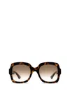 Gucci Eyewear Sunglasses In Havana
