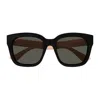 Gucci Gg1338s Linea Emblem Sunglasses In Multi
