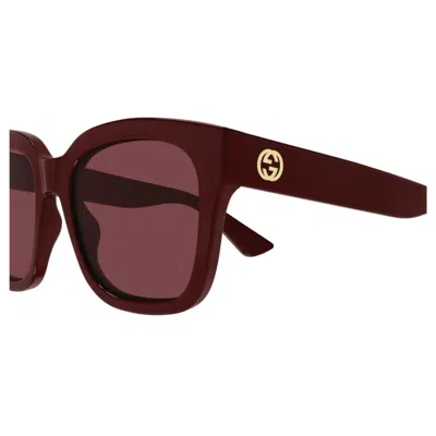 Gucci Gg1338s007 Burgundy Burgundy Red