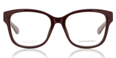 Gucci Gg1340o Women's Glasses, Red, Size 54 In Brown