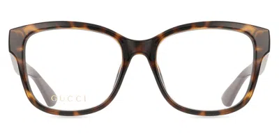 Gucci Gg1340o Women's Glasses, Tortoiseshell, Size 54 In Brown