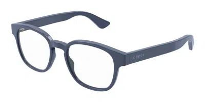 Gucci Gg1343o Men's Glasses, Blue, Size 49