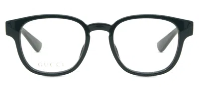 Gucci Gg1343o Men's Glasses, Green, Size 49 In Black