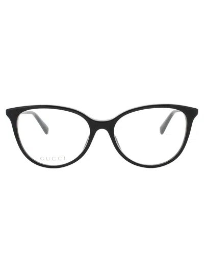 Gucci Gg1359 O Eyeglasses In Black - Demo