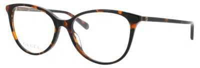 Gucci Gg1359o Acetate Eyeglasses 54-16-140 For Men With Case Included In Metallic