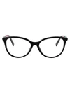 Gucci Gg1359o Glasses In Black-black-transparent