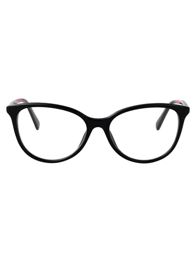 Gucci Gg1359o Glasses In Black-black-transparent