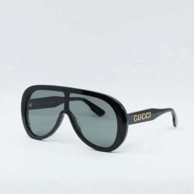 Pre-owned Gucci Gg1370s 001 Black/gray 99-1-140 Sunglasses Authentic