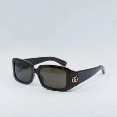 Pre-owned Gucci Gg1403s 002 Dark Havana/brown 54-16-130 Sunglasses