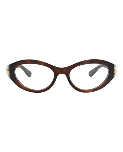 Gucci Gg1405o Eyeglasses In Havana Transparent