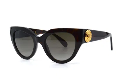Pre-owned Gucci Gg1408s 003 Havana Brown Women's Authentic Sunglasses 52-21-140