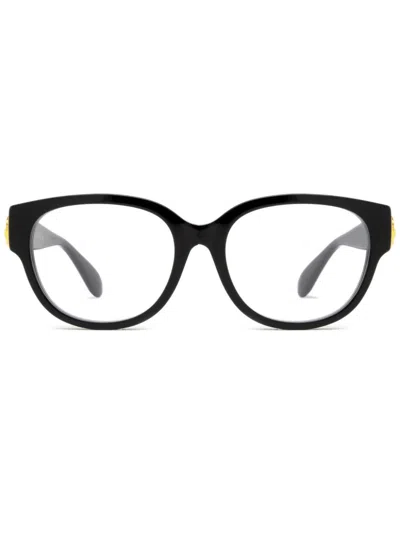Gucci Gg1411o Oval-frame Glasses In Black