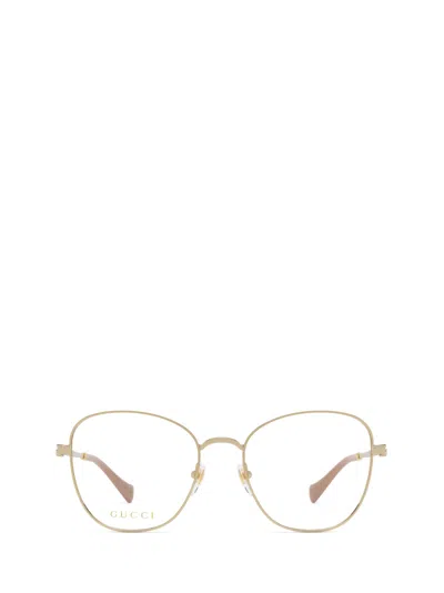 Gucci Gg1418o Gold Glasses