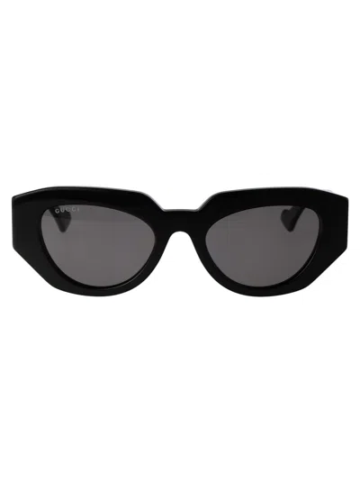 Gucci Gg1421s Sunglasses In Black