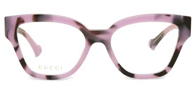 Gucci Gg1424o 011 Women's Glasses Purple Size 54 - Free Lenses - Blue Light Block Available