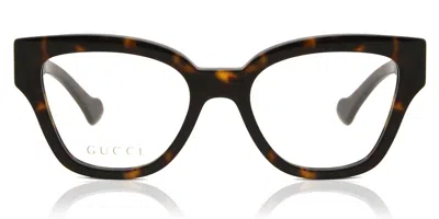 Gucci Gg1424o Women's Glasses, Tortoiseshell, Size 50 In Black