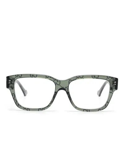 Gucci Gg1428o Glasses In Green