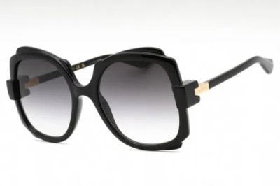 Pre-owned Gucci Gg1431s-001-57 Sunglasses Size 57mm 135mm 20mm Black Women In Gray