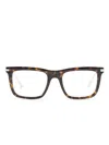 Gucci Gg1438o Square-frame Glasses In Brown