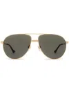 Gucci Eyewear Sunglasses In 金色