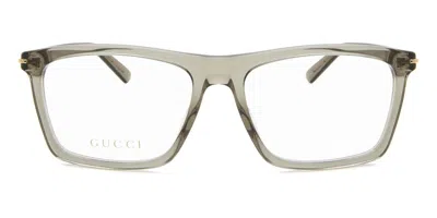 Gucci Gg1445o Men's Glasses, Brown, Size 56 In Gray
