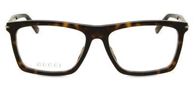 Gucci Gg1445o Men's Glasses, Tortoiseshell, Size 56 In Black