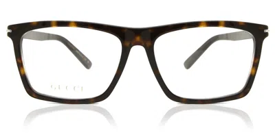 Gucci Gg1445o Men's Glasses, Tortoiseshell, Size 59 In Brown