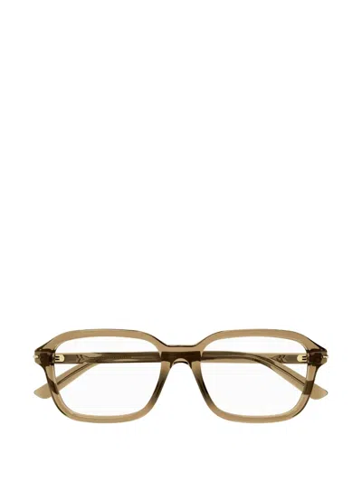 Gucci Gg1446o Square-frame Glasses In Brown