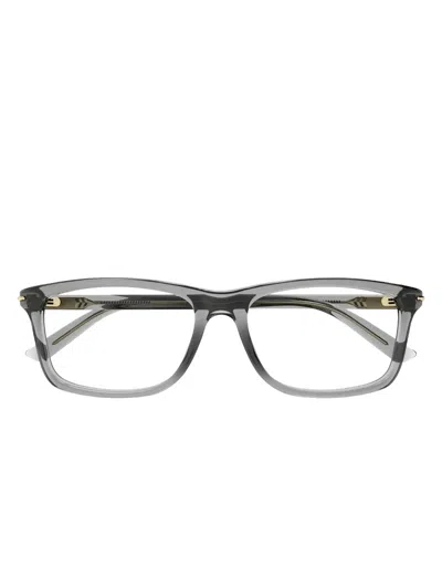 Gucci Gg1447o Square-frame Glasses In Gray