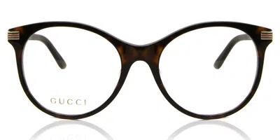 Gucci Gg1450o Women's Glasses, Tortoiseshell, Size 53 In Brown